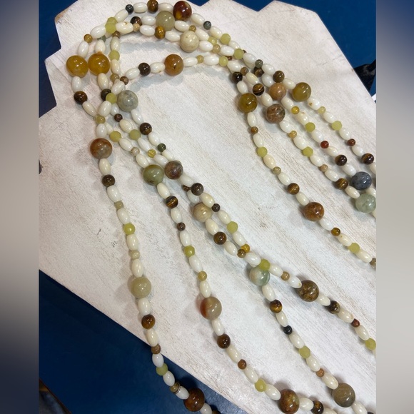 Jay King DTR Desert Rose Trading Super Long 100” Multi-gemstone Necklace EUC - Picture 3 of 7